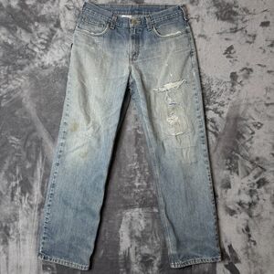 Carhartt Mens Relaxed Fit Jean Denim Size 32x32 Faded